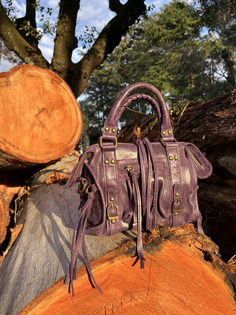 LONDON MINI VIOLETA OSCURO